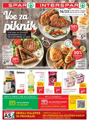 SPAR katalog - 19.4.2023 - 3.5.2023.