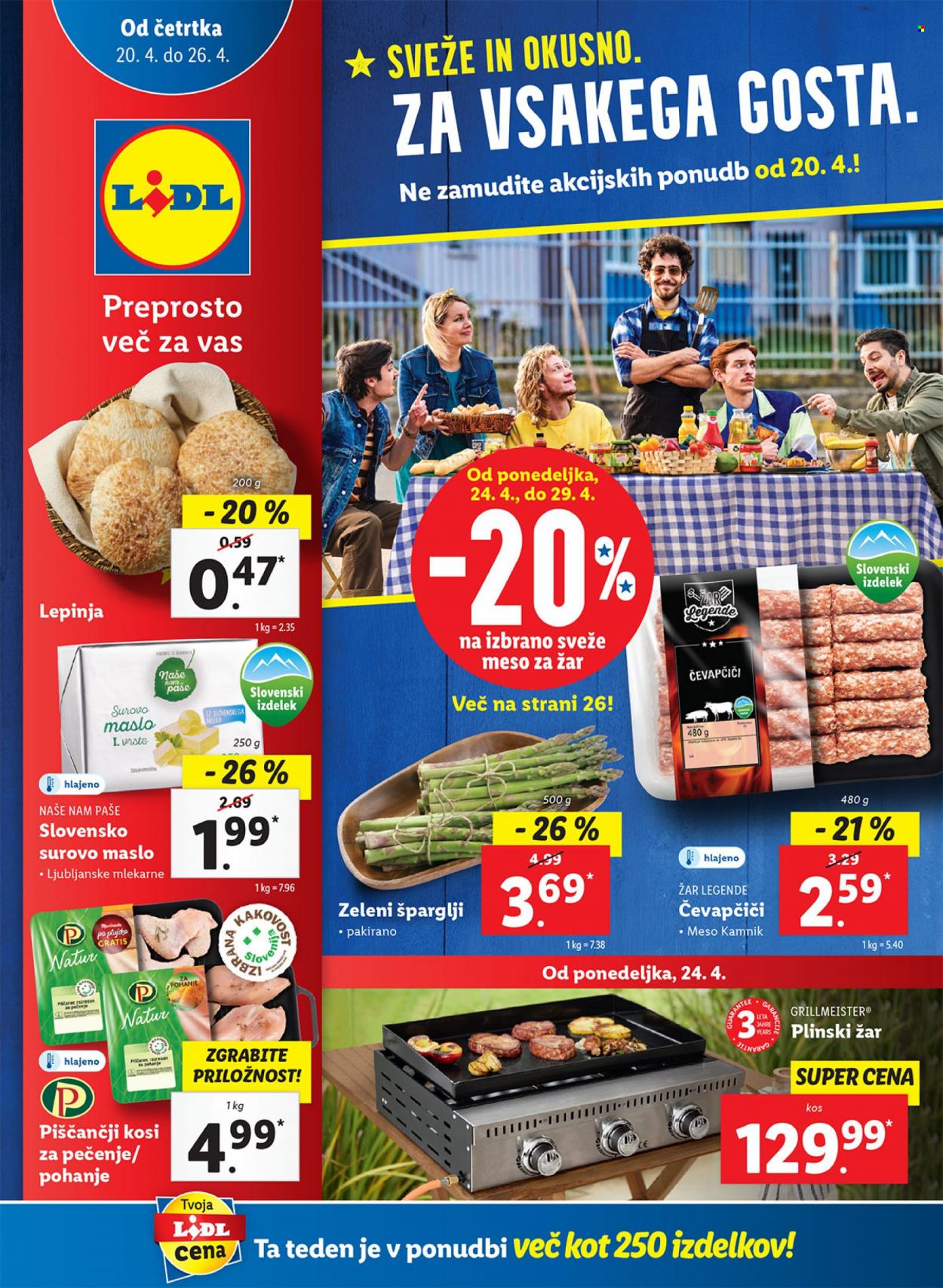 Lidl katalog - 20.4.2023 - 26.4.2023. Stran 1