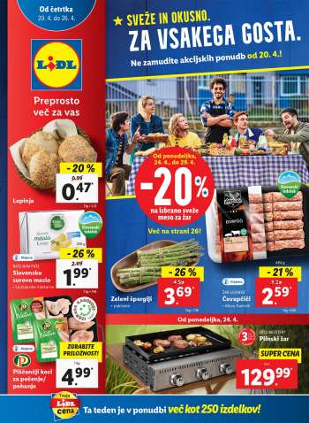 Lidl katalog - 20.4.2023 - 26.4.2023.