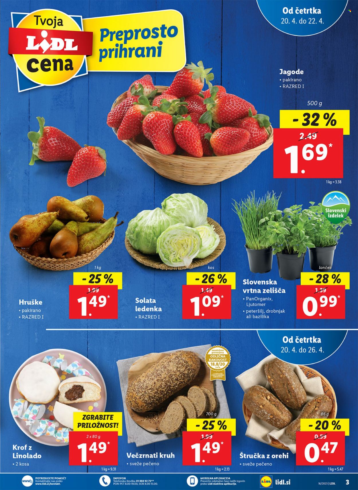 Lidl katalog - 20.4.2023 - 26.4.2023. Stran 3
