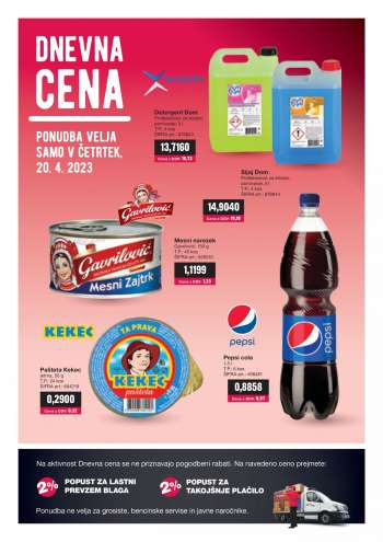 Mercator katalog - 20.4.2023 - 20.4.2023.