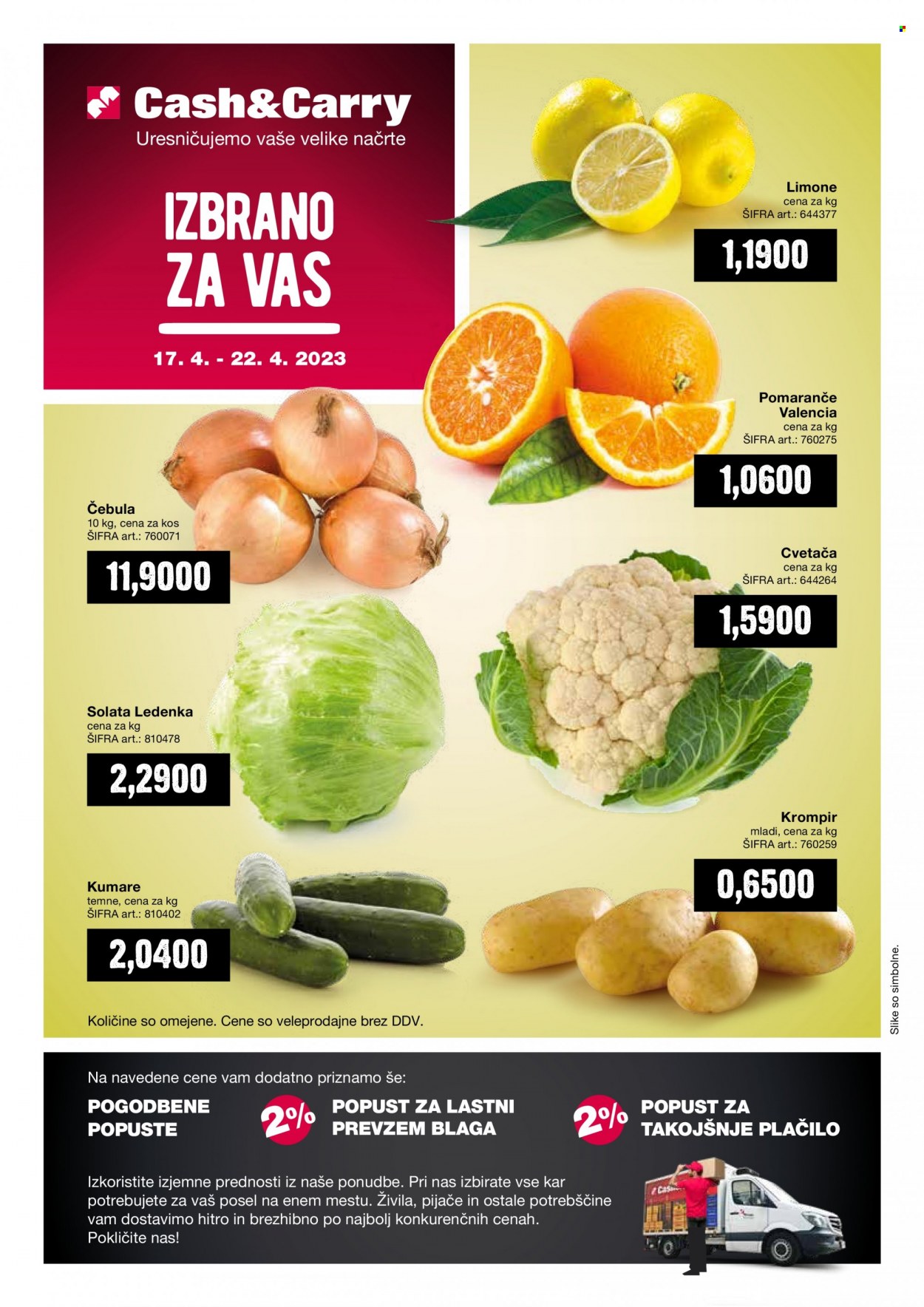 Mercator Cash & Carry katalog - 17.4.2023 - 22.4.2023. Stran 1