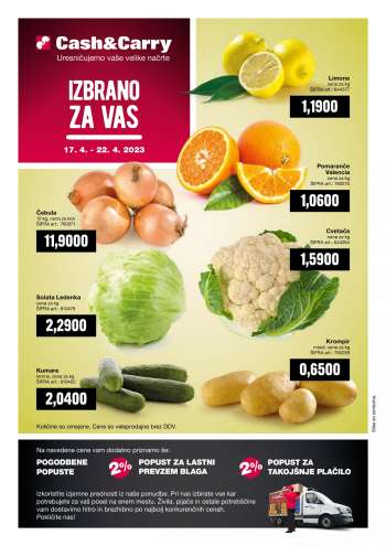 Mercator Cash & Carry katalog - 17.4.2023 - 22.4.2023.
