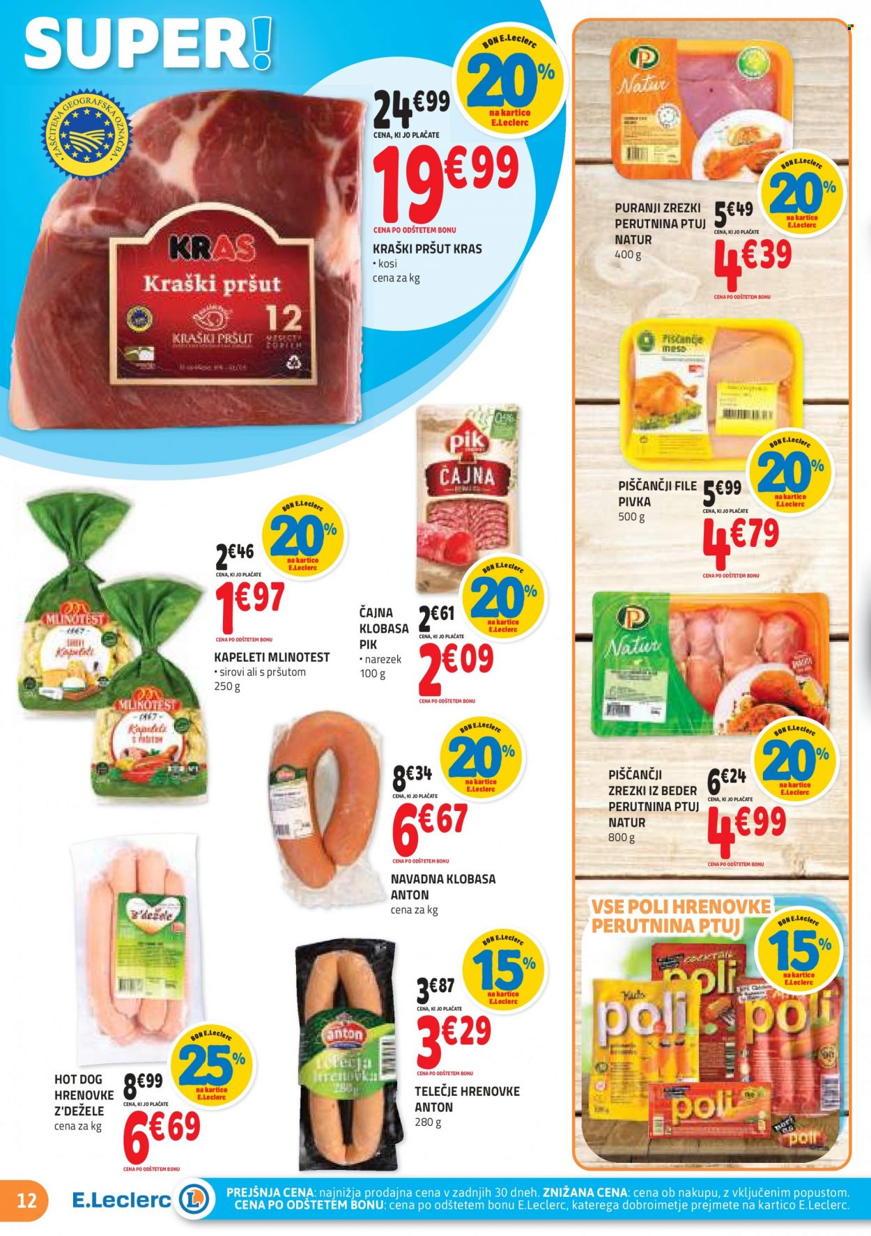 E.Leclerc katalog - 19.4.2023 - 29.4.2023. Stran 12