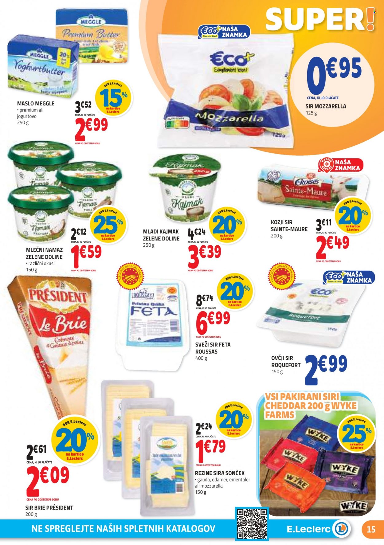 E.Leclerc katalog - 19.4.2023 - 29.4.2023. Stran 15