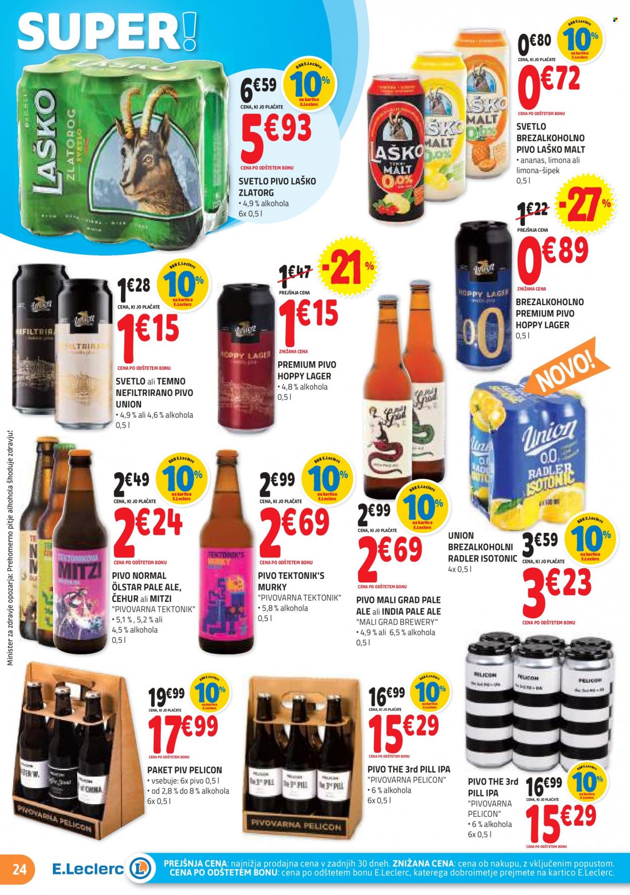 E.Leclerc katalog - 19.4.2023 - 29.4.2023. Stran 24