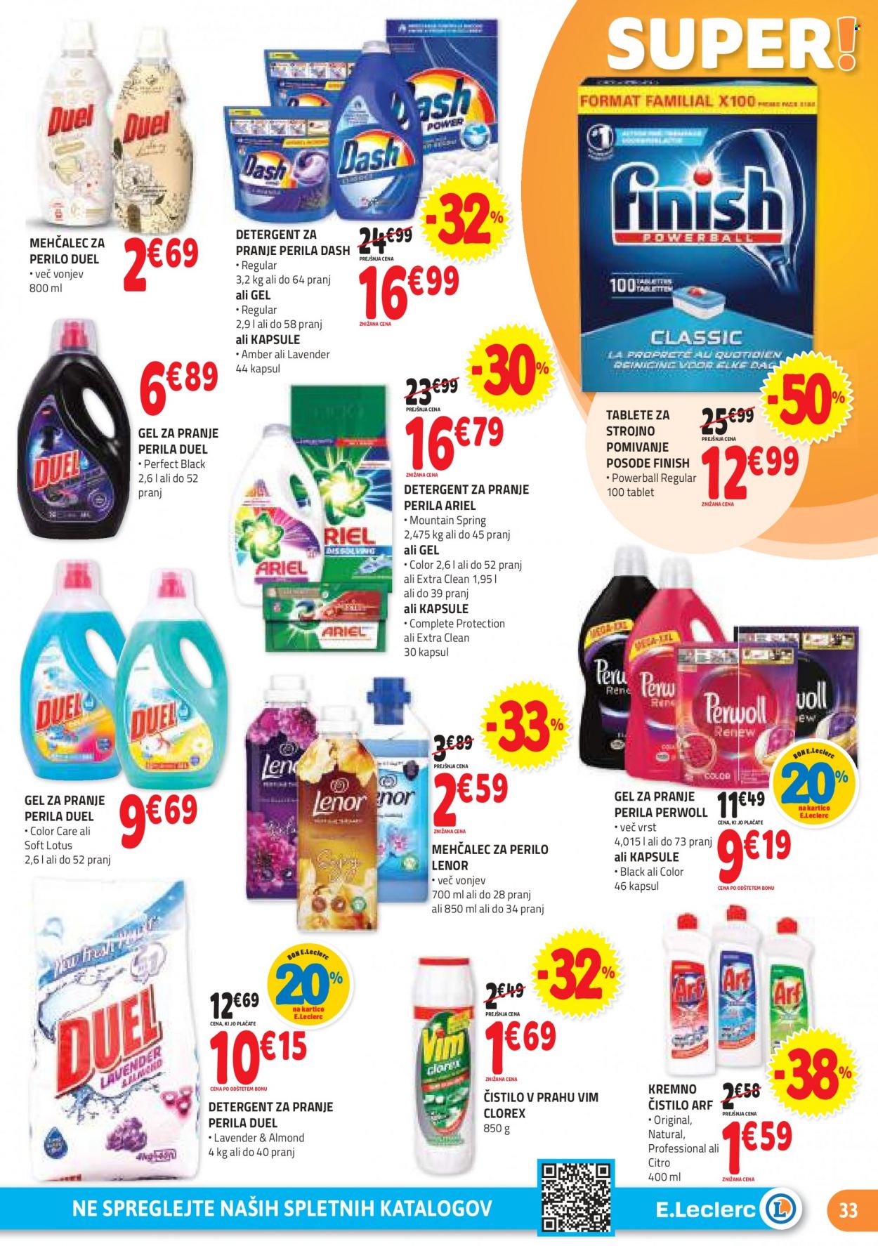 E.Leclerc katalog - 19.4.2023 - 29.4.2023. Stran 33