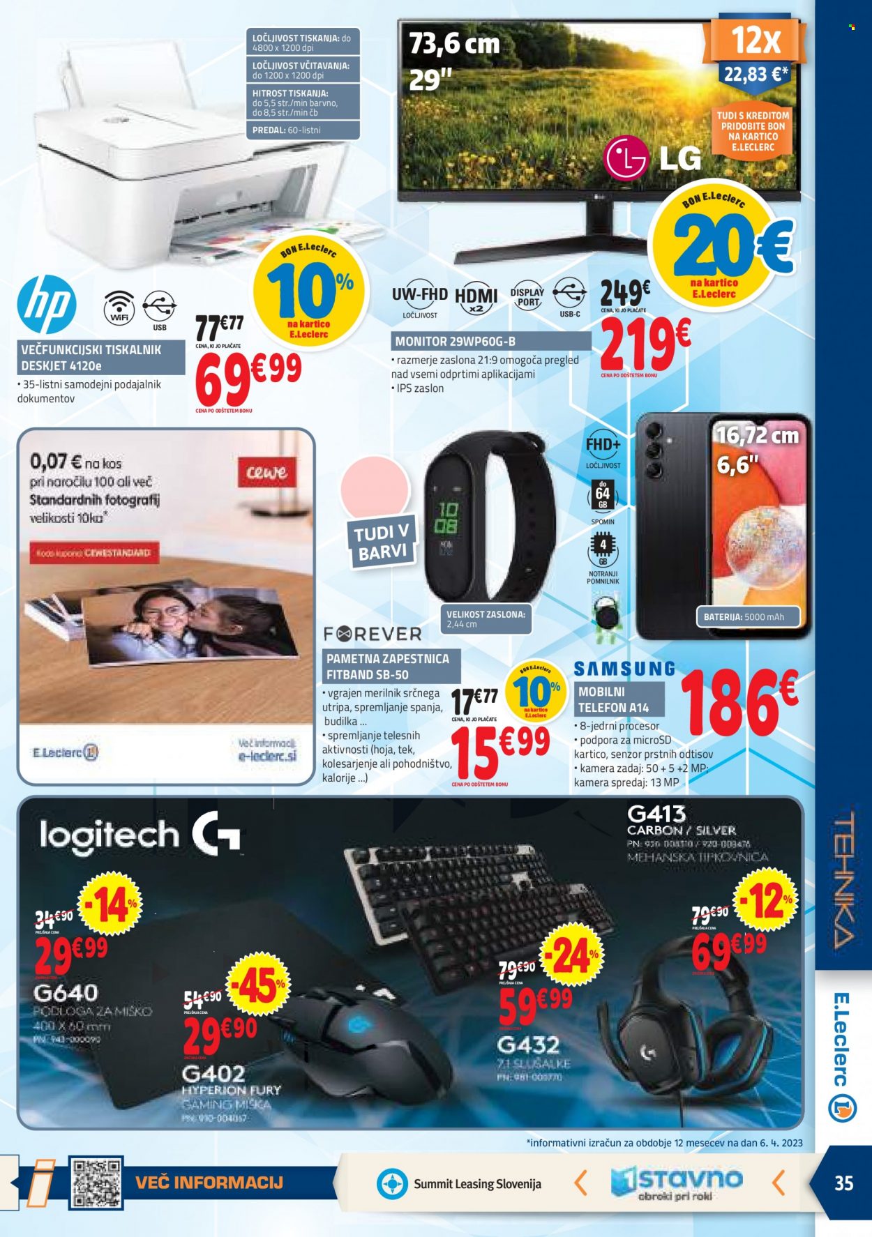 E.Leclerc katalog - 19.4.2023 - 29.4.2023. Stran 35