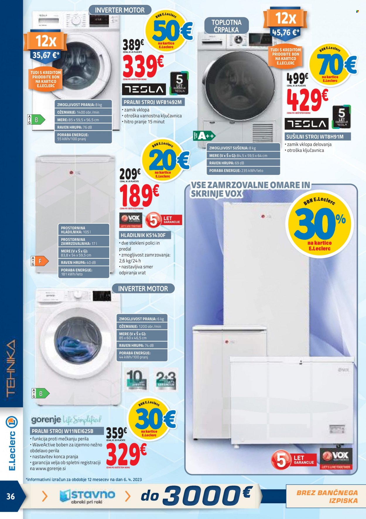 E.Leclerc katalog - 19.4.2023 - 29.4.2023. Stran 36