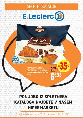 E.Leclerc katalog - 19.4.2023 - 24.4.2023.