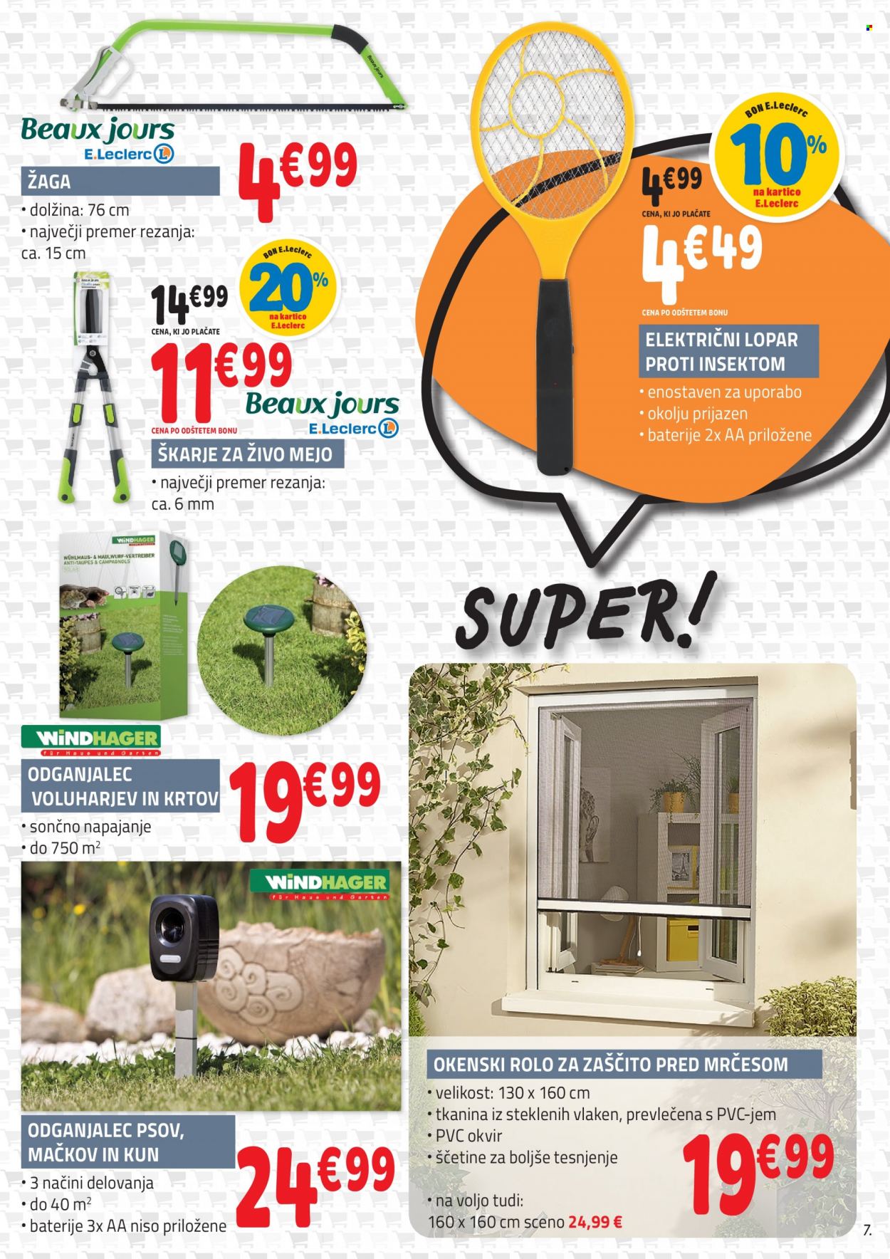 E.Leclerc katalog - 19.4.2023 - 24.4.2023. Stran 7