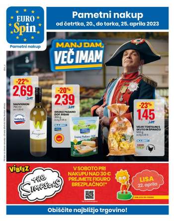 EuroSpin katalog - 20.4.2023 - 25.4.2023.
