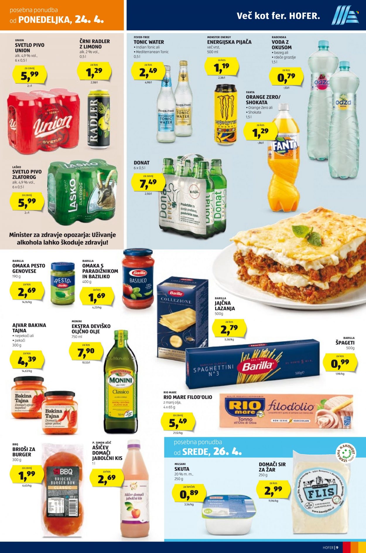 Hofer katalog - 20.4.2023 - 29.4.2023. Stran 9