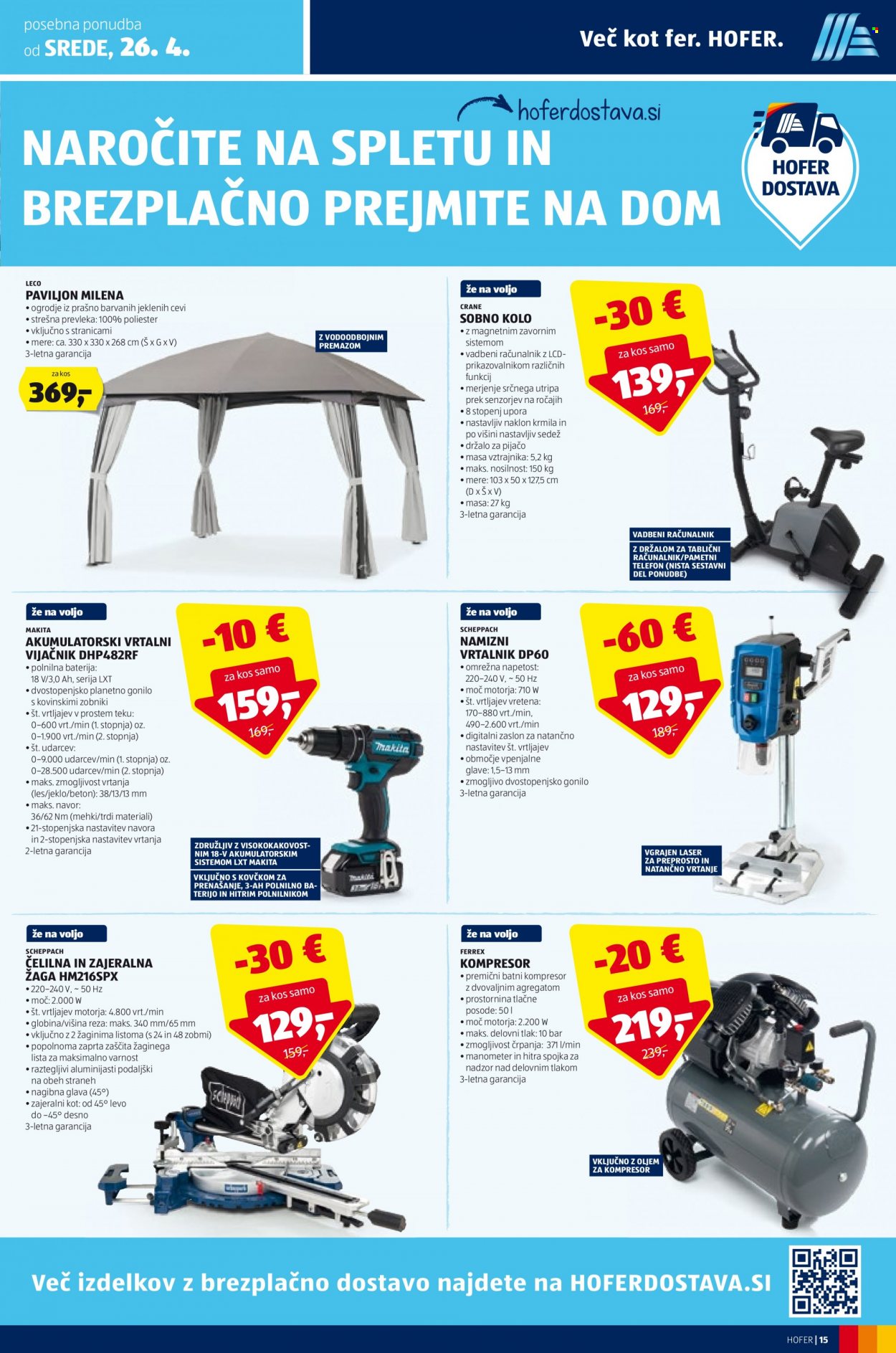 Hofer katalog - 20.4.2023 - 29.4.2023. Stran 15