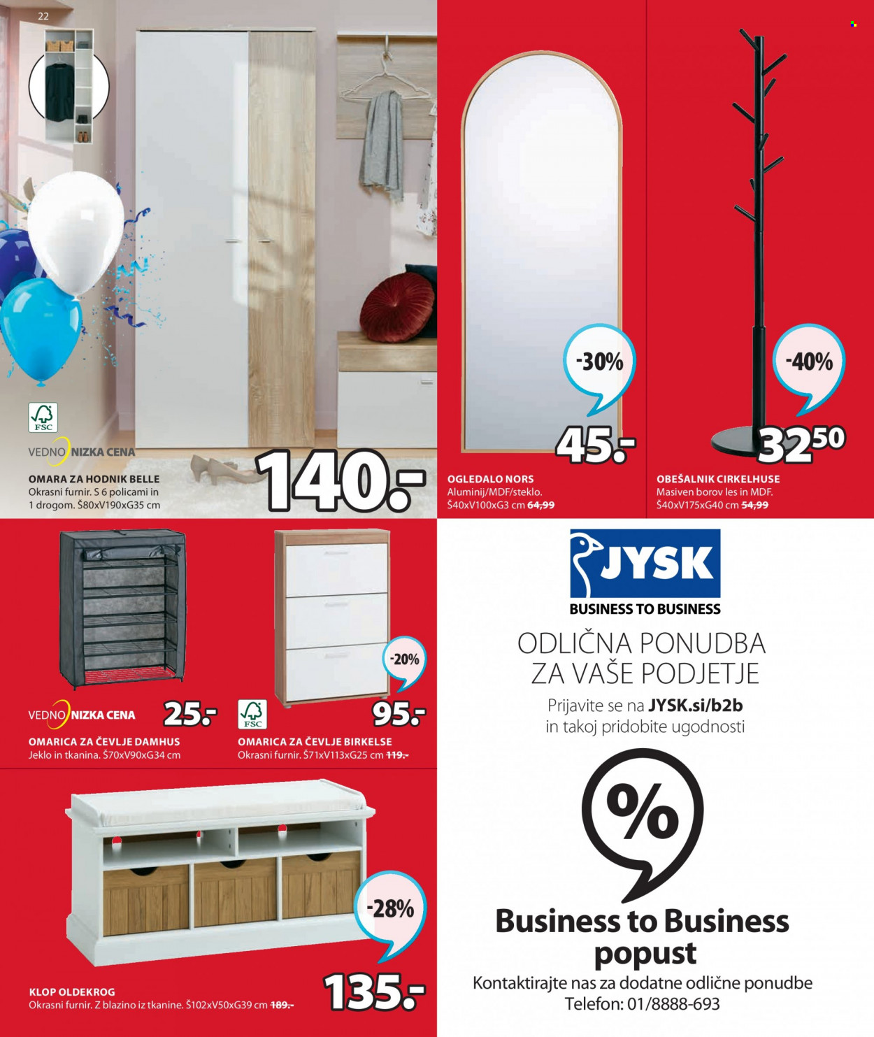 JYSK katalog - 20.4.2023 - 14.5.2023. Stran 22