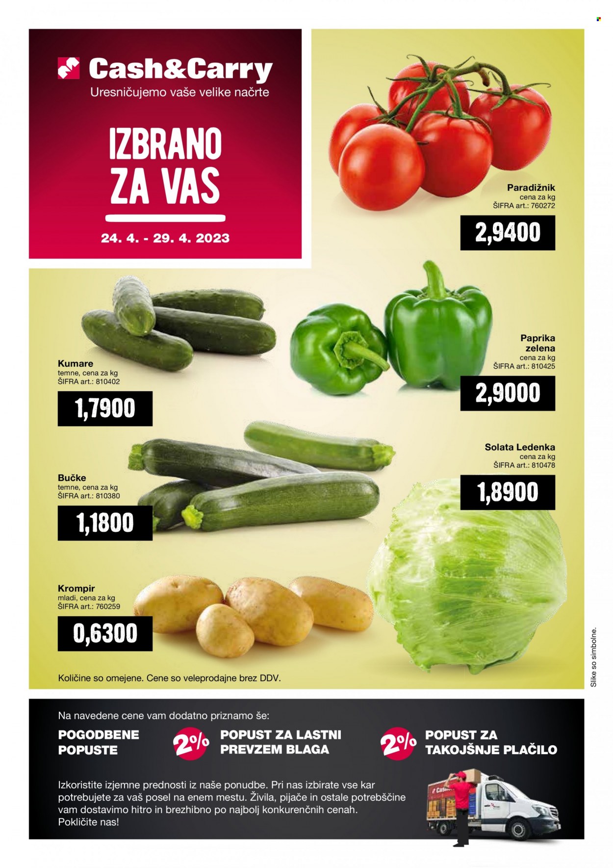 Mercator Cash & Carry katalog - 24.4.2023 - 29.4.2023. Stran 1