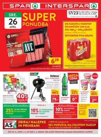 SPAR katalog - 26.4.2023 - 9.5.2023.