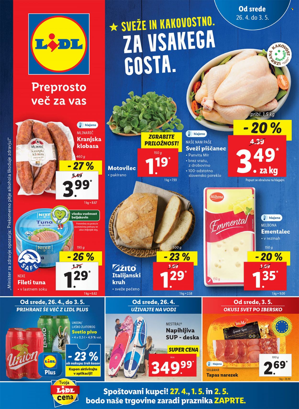 Lidl katalog - 26.4.2023 - 3.5.2023. Stran 1