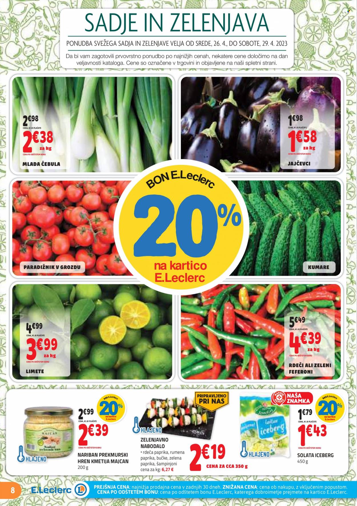 E.Leclerc katalog - 26.4.2023 - 6.5.2023. Stran 8