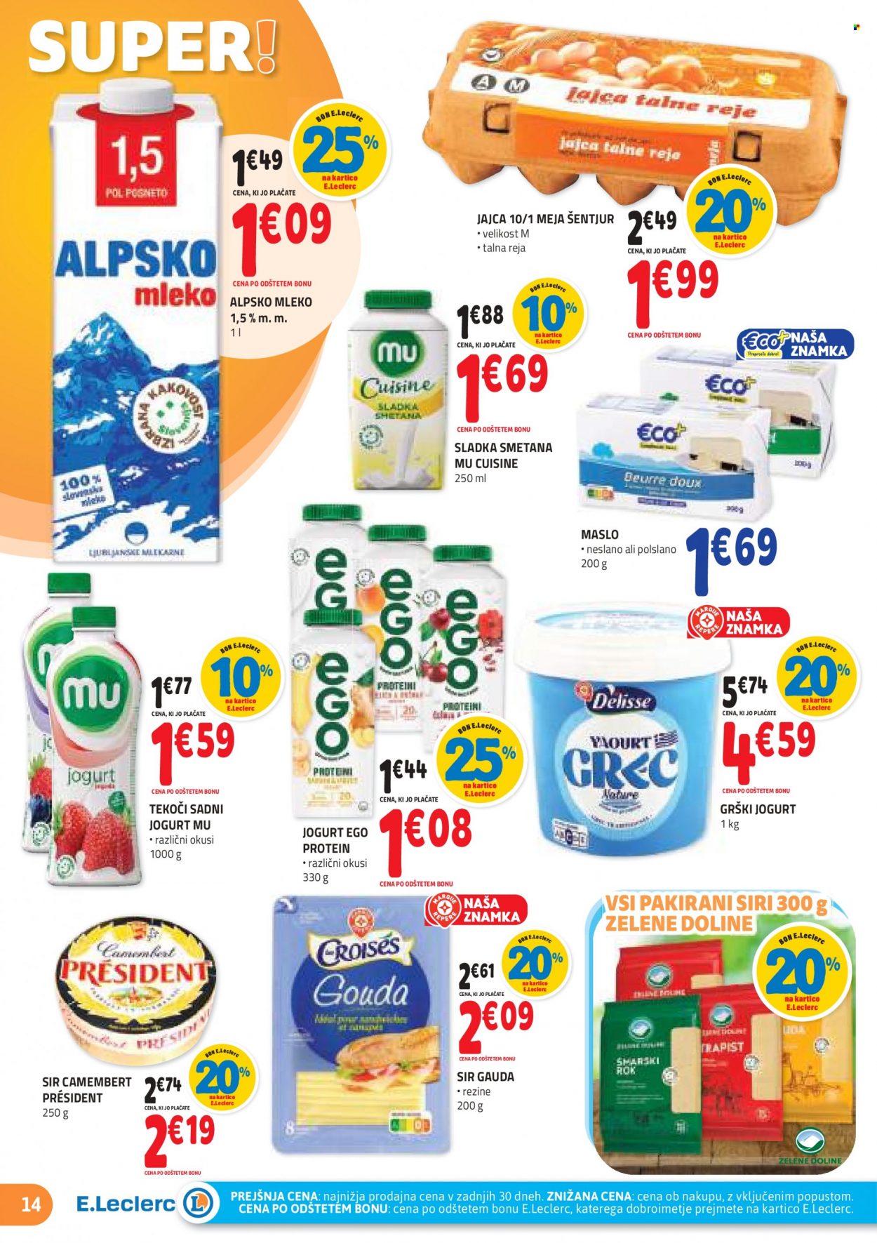 E.Leclerc katalog - 26.4.2023 - 6.5.2023. Stran 14