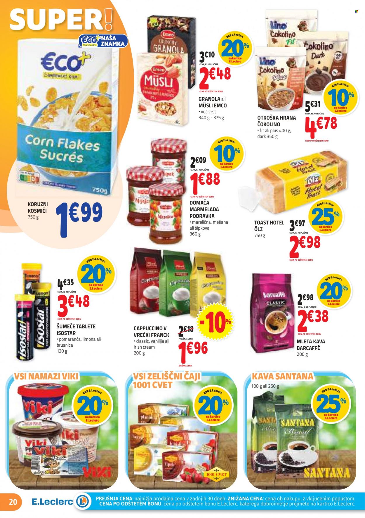 E.Leclerc katalog - 26.4.2023 - 6.5.2023. Stran 20
