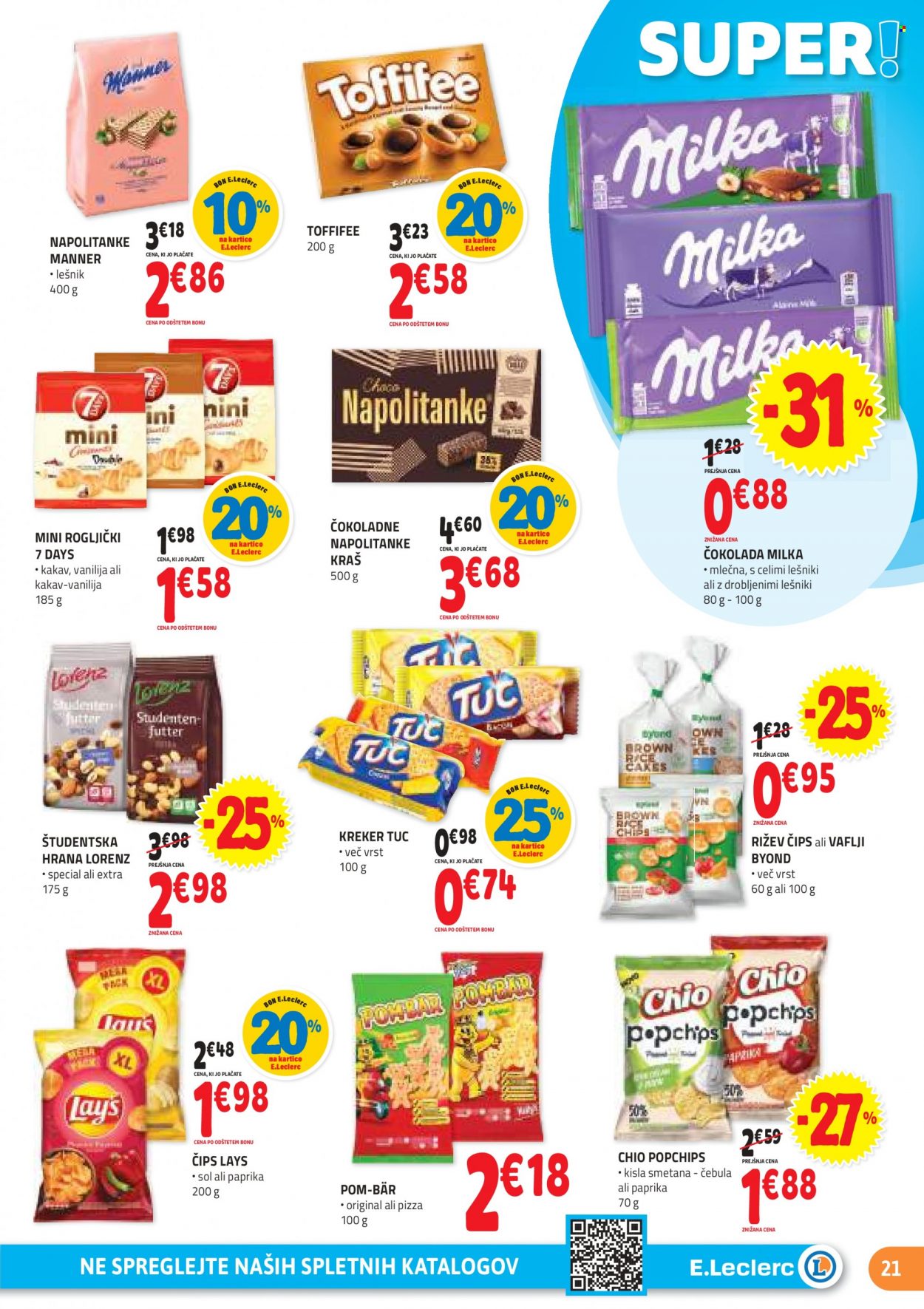 E.Leclerc katalog - 26.4.2023 - 6.5.2023. Stran 21