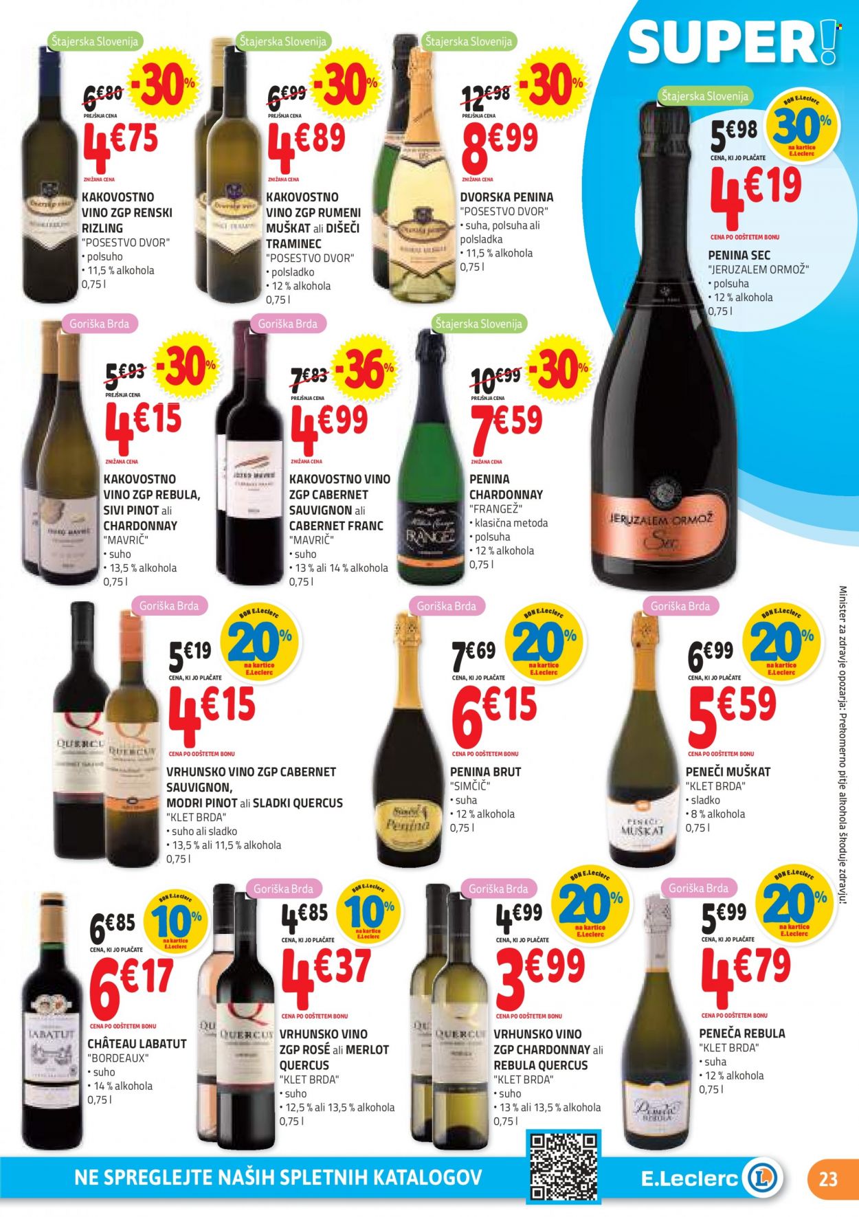 E.Leclerc katalog - 26.4.2023 - 6.5.2023. Stran 23