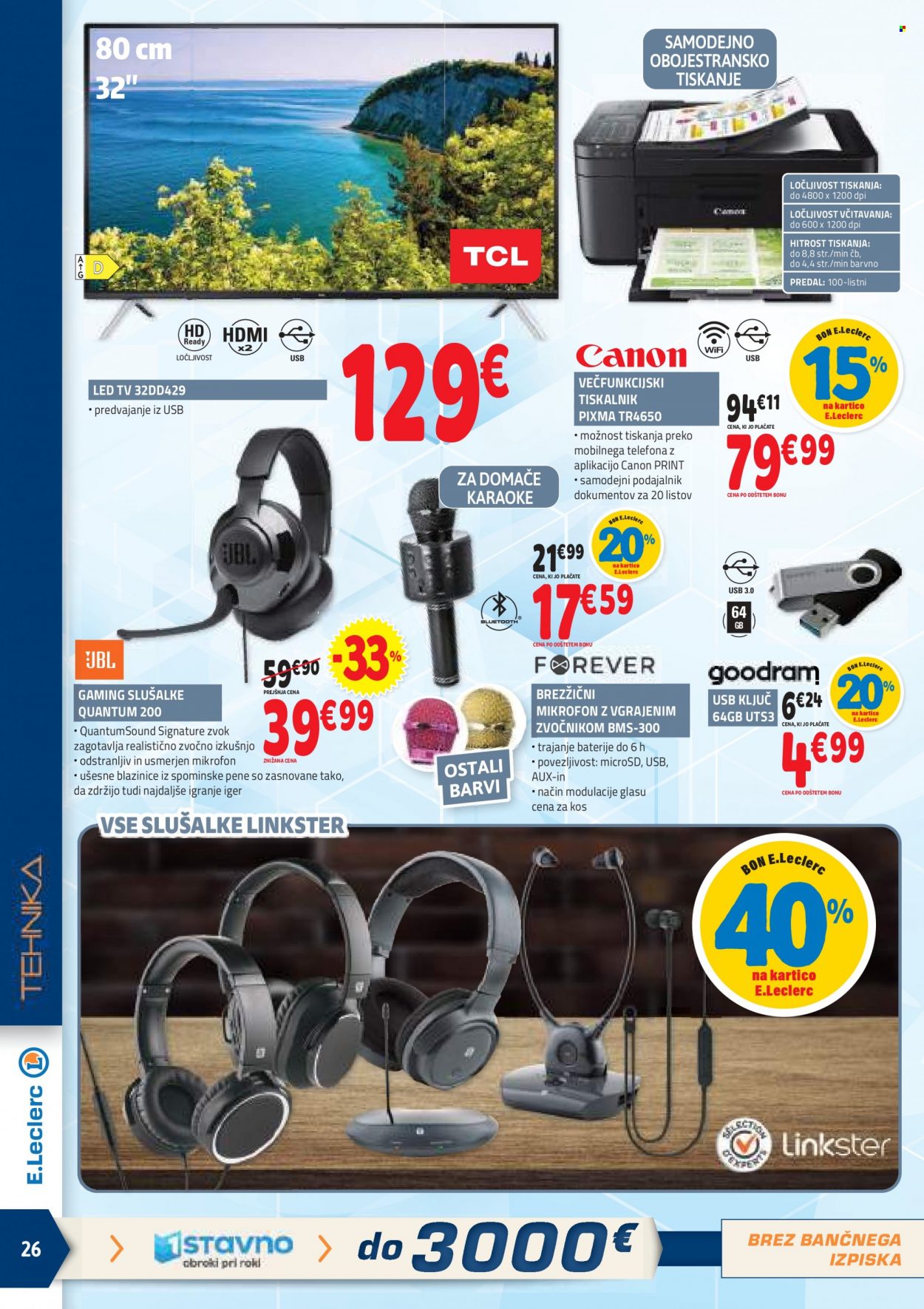 E.Leclerc katalog - 26.4.2023 - 6.5.2023. Stran 26