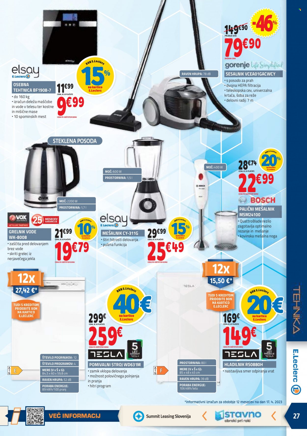 E.Leclerc katalog - 26.4.2023 - 6.5.2023. Stran 27