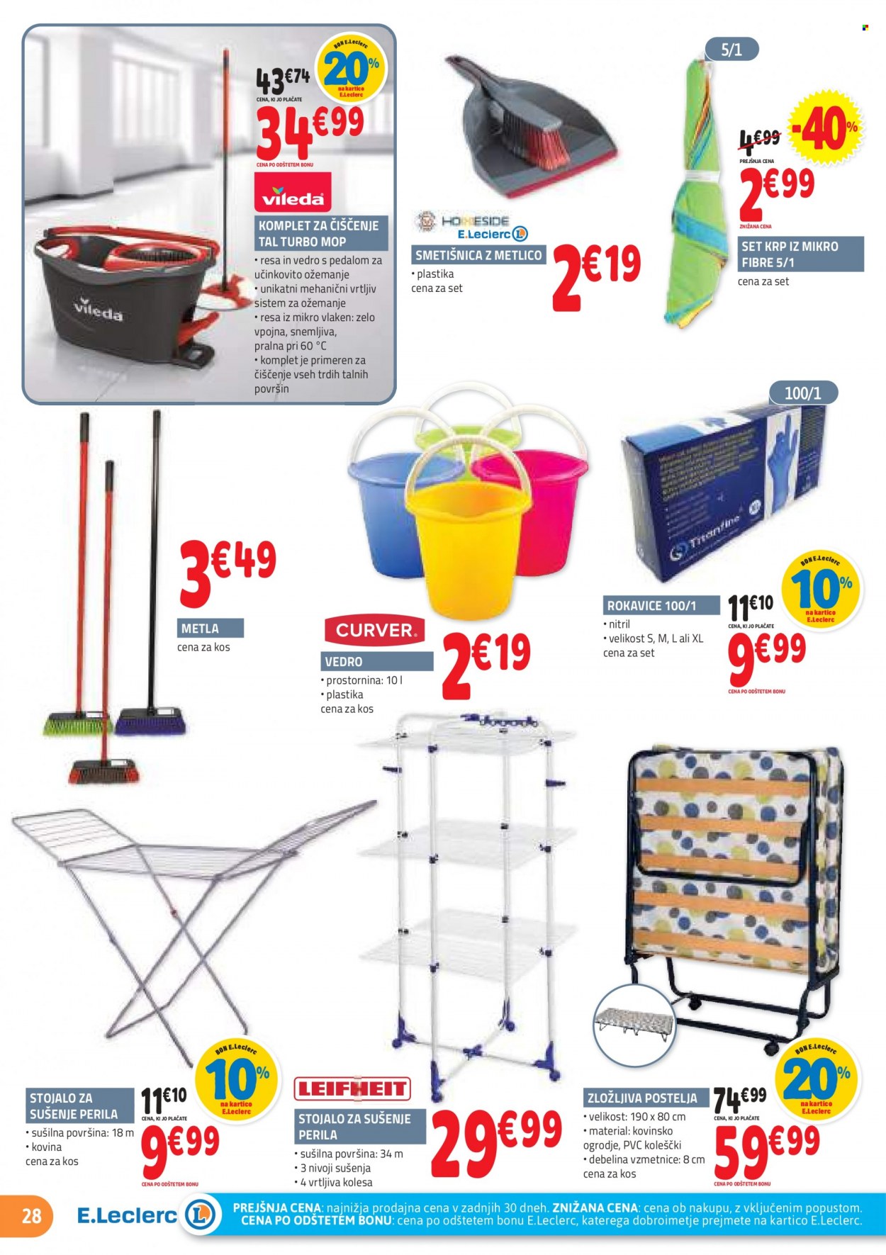 E.Leclerc katalog - 26.4.2023 - 6.5.2023. Stran 28