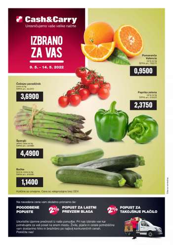 Mercator Cash & Carry katalog - 9.5.2023 - 14.5.2023.
