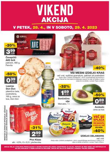 Mercator katalog - 28.4.2023 - 29.4.2023.