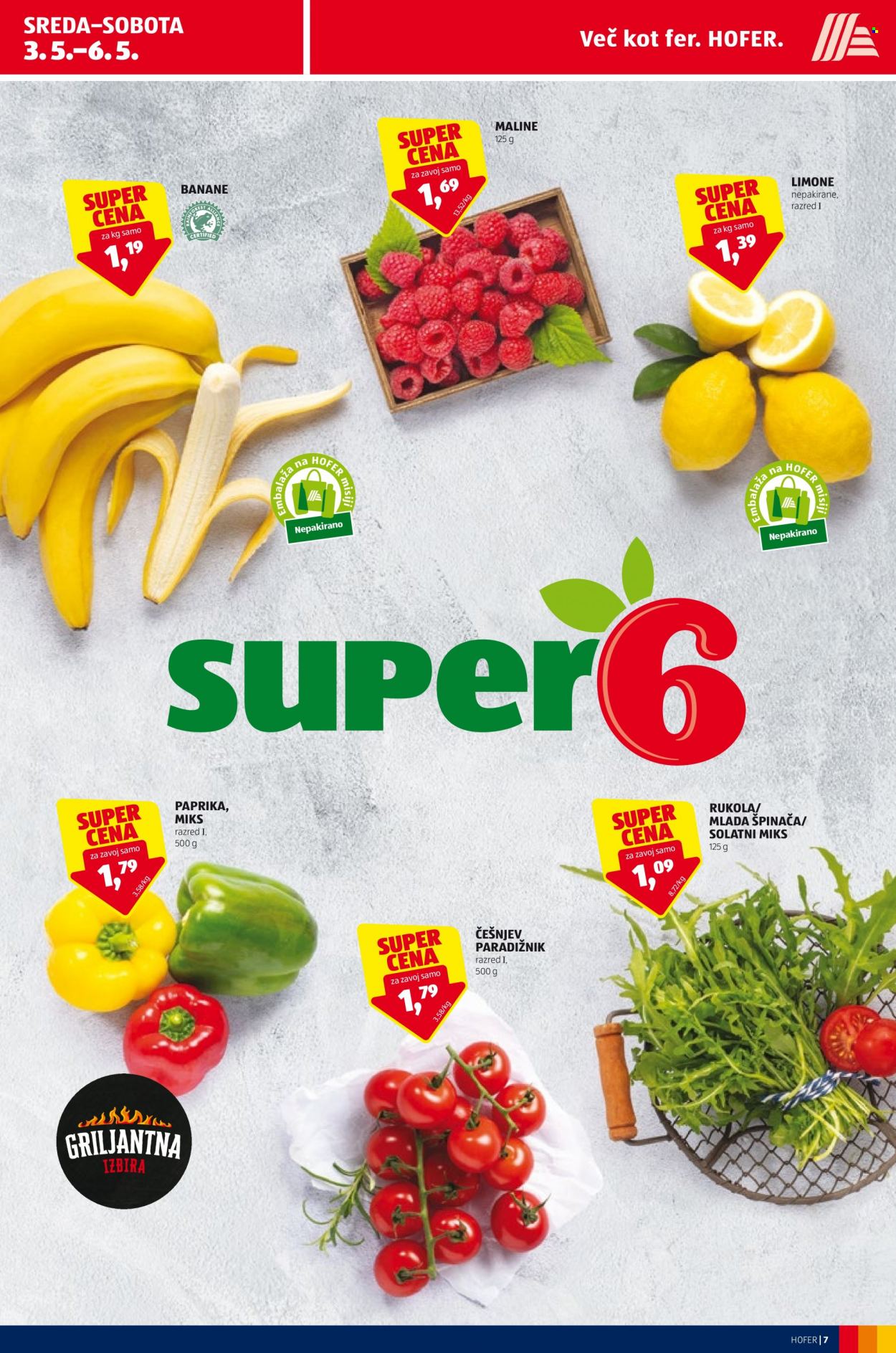 Hofer katalog - 26.4.2023 - 6.5.2023. Stran 7