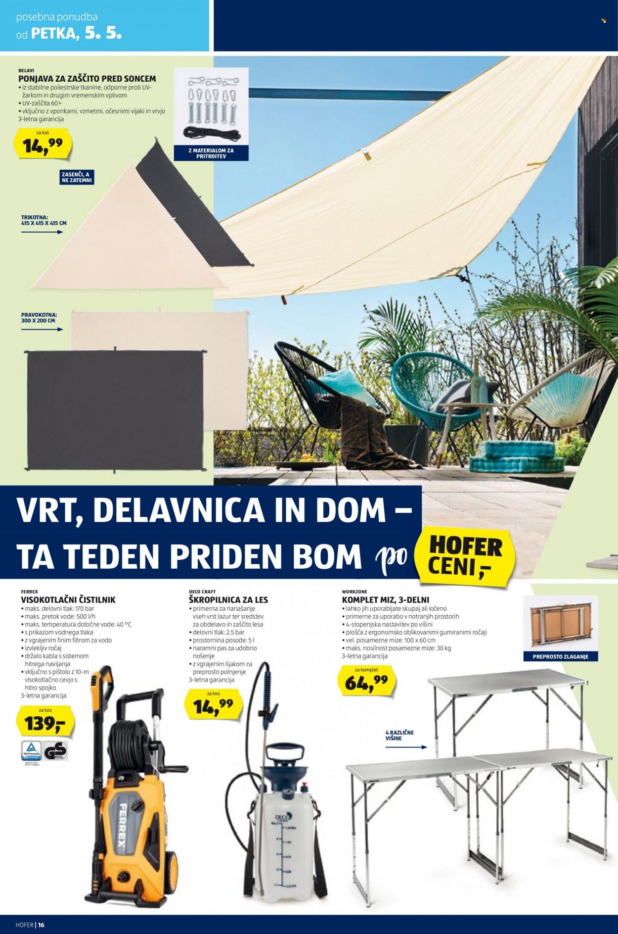 Hofer katalog - 26.4.2023 - 6.5.2023. Stran 16