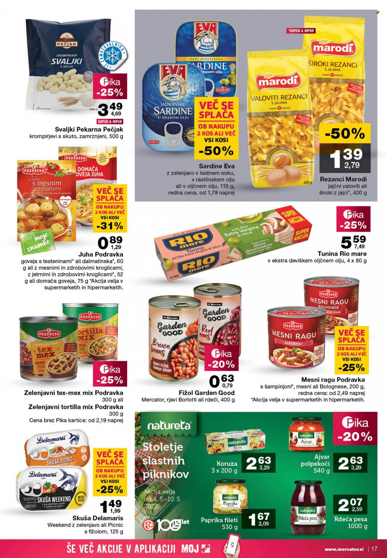 Mercator katalog - 4.5.2023 - 10.5.2023. Stran 17