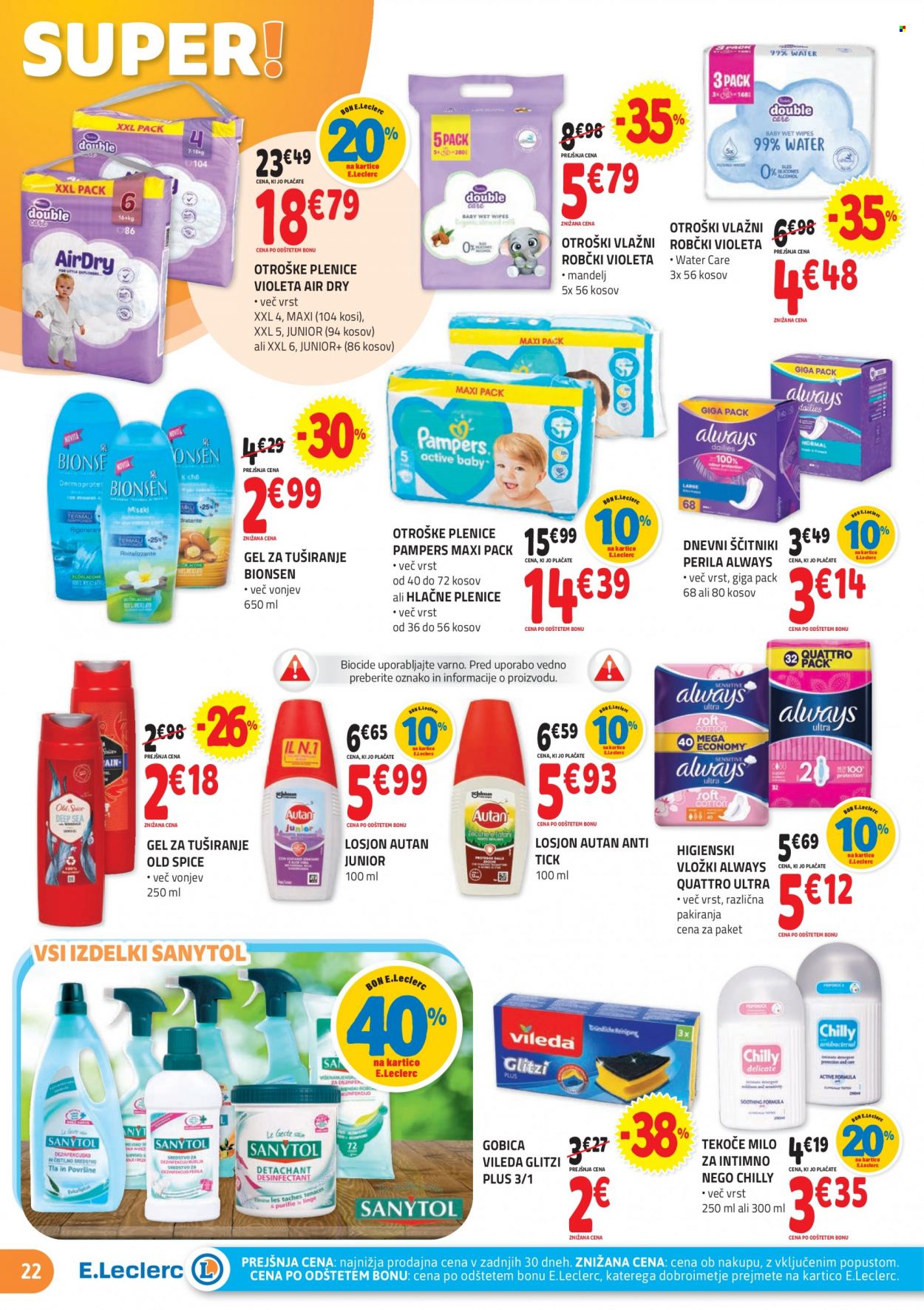 E.Leclerc katalog - 3.5.2023 - 13.5.2023. Stran 22