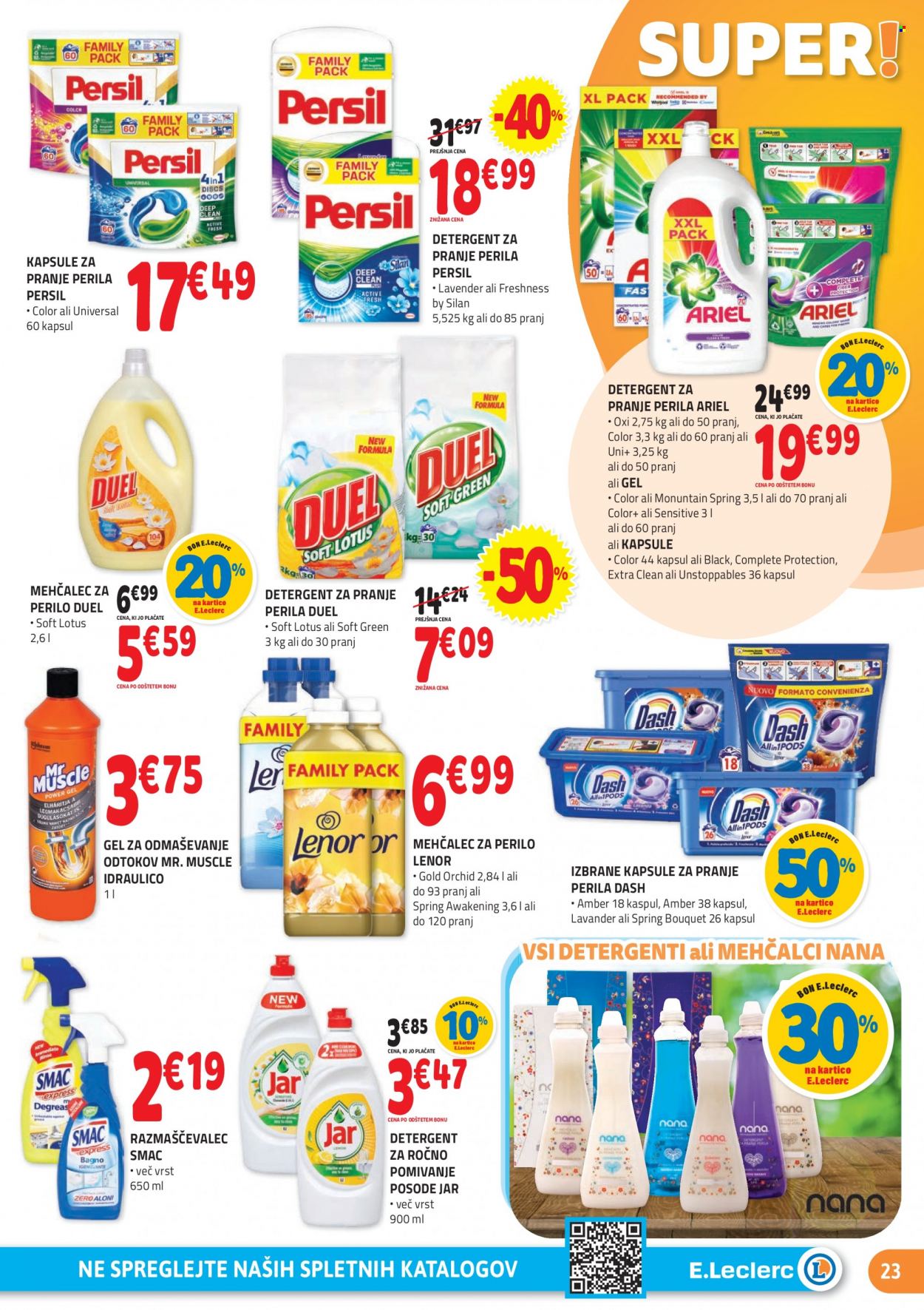 E.Leclerc katalog - 3.5.2023 - 13.5.2023. Stran 23