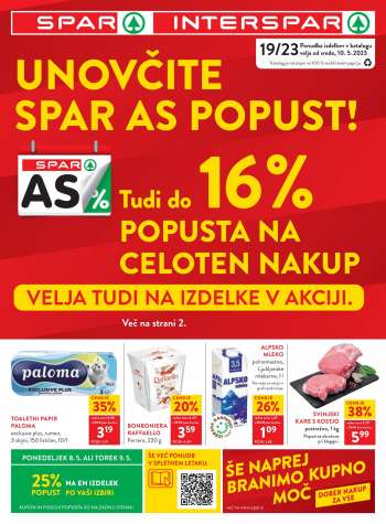 SPAR katalog - 10.5.2023 - 16.5.2023.