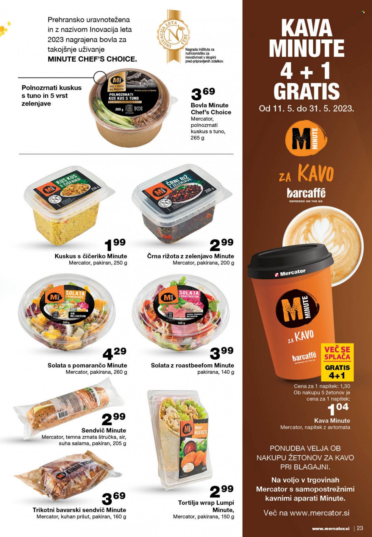 Mercator katalog - 11.5.2023 - 17.5.2023. Stran 23