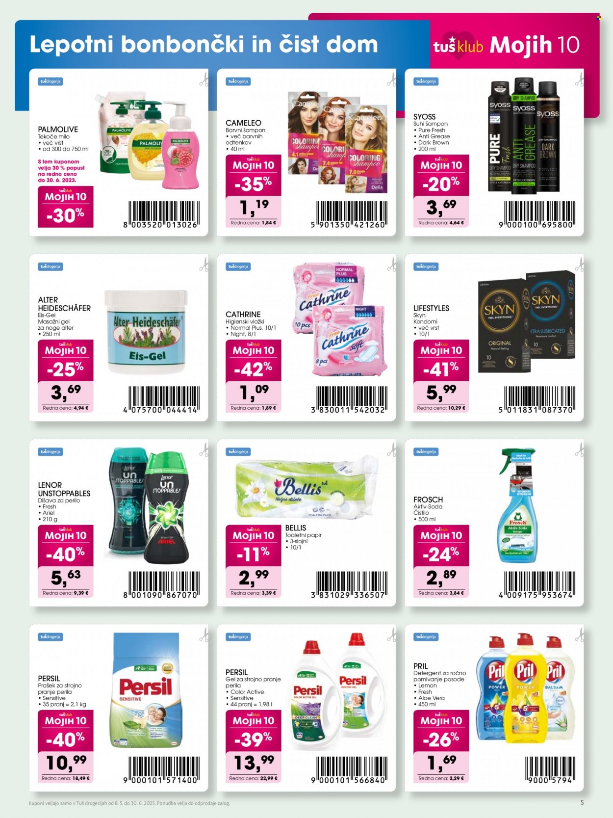 Tuš Drogeria katalog - 8.5.2023 - 30.6.2023. Stran 5
