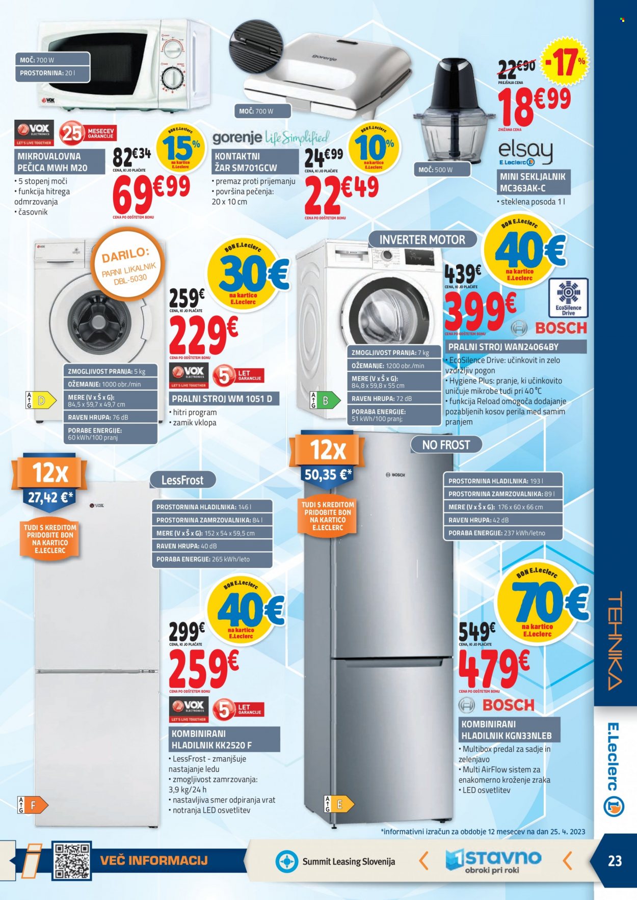 E.Leclerc katalog - 10.5.2023 - 20.5.2023. Stran 23