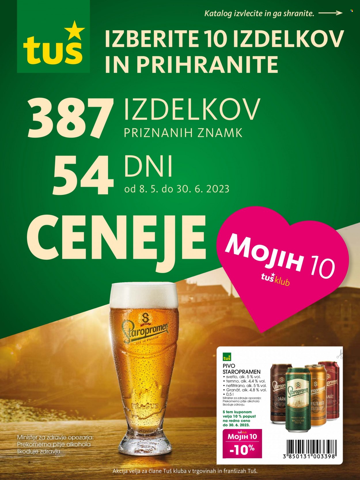 Tuš katalog - 8.5.2023 - 30.6.2023. Stran 1