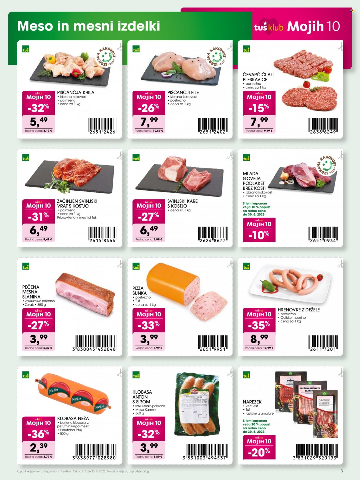 Tuš katalog - 8.5.2023 - 30.6.2023. Stran 3