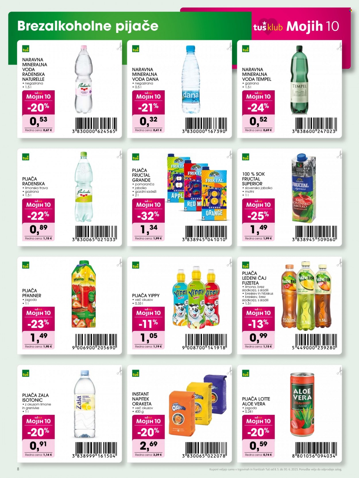 Tuš katalog - 8.5.2023 - 30.6.2023. Stran 8