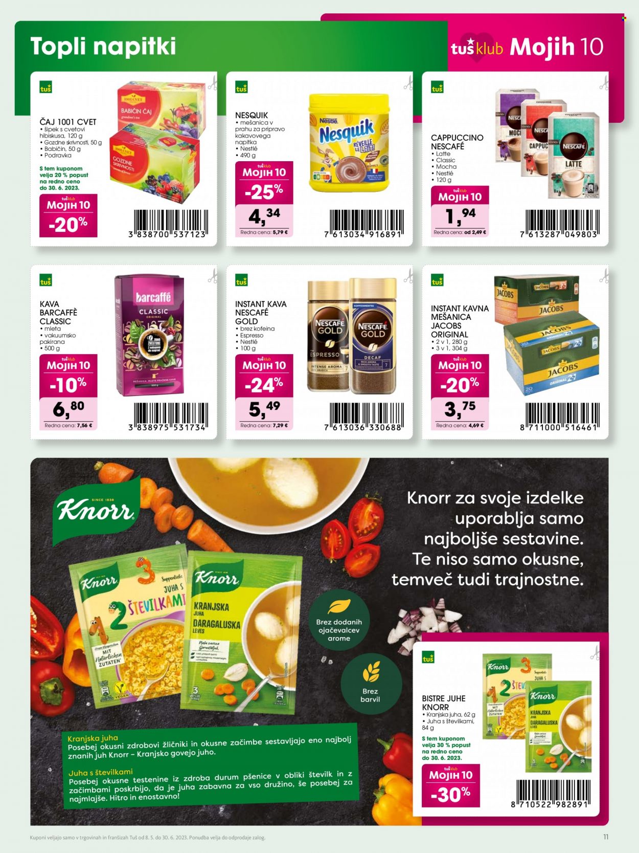 Tuš katalog - 8.5.2023 - 30.6.2023. Stran 11