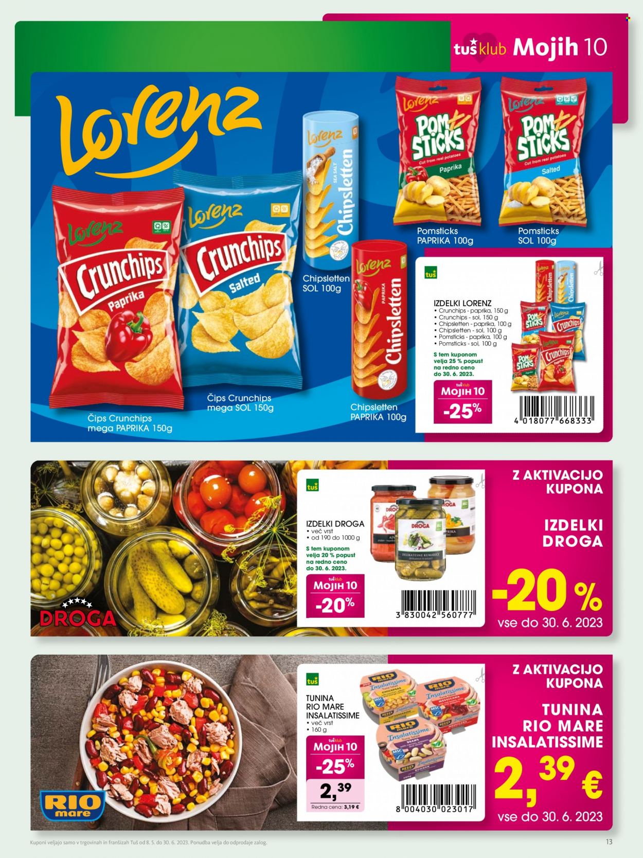 Tuš katalog - 8.5.2023 - 30.6.2023. Stran 13