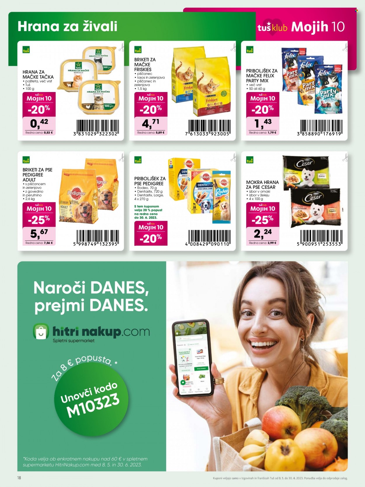 Tuš katalog - 8.5.2023 - 30.6.2023. Stran 18