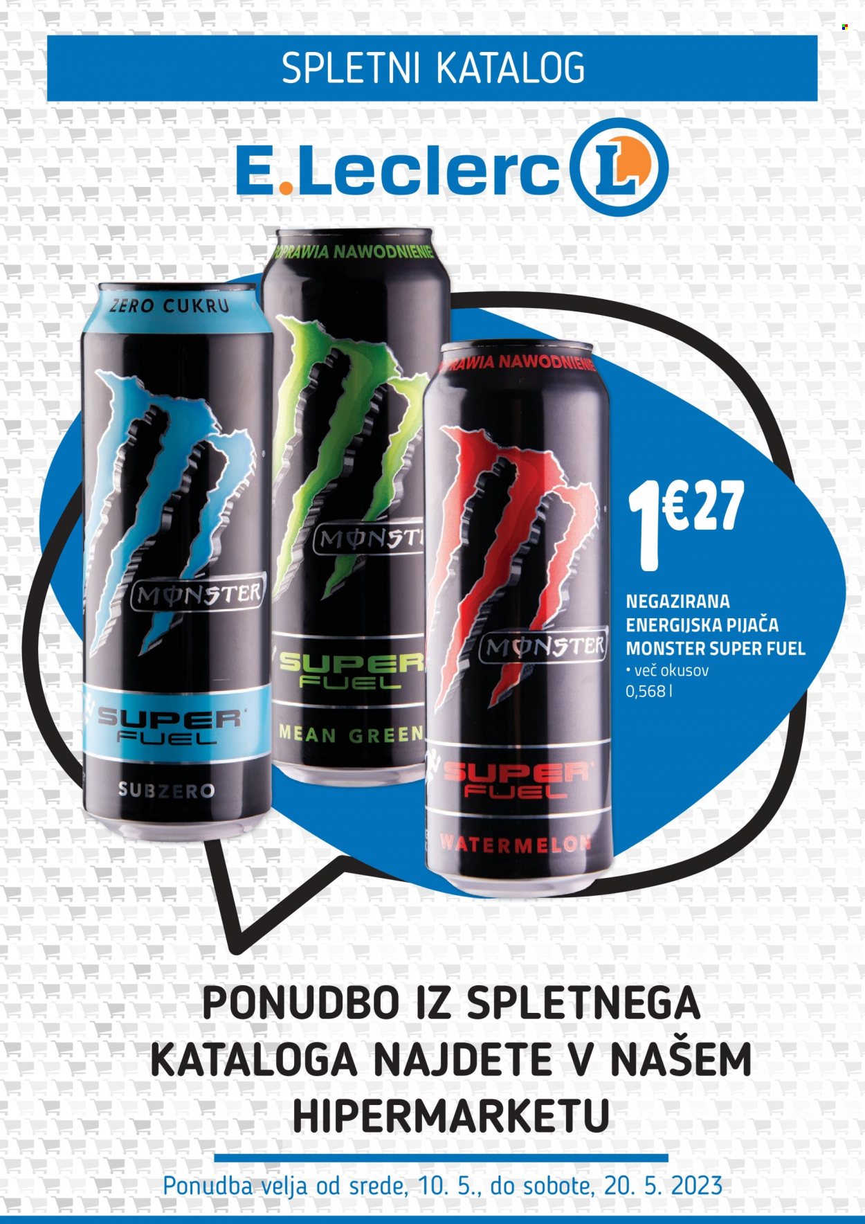 E.Leclerc katalog - 10.5.2023 - 20.5.2023. Stran 1