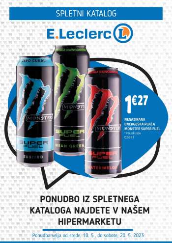 E.Leclerc katalog - 10.5.2023 - 20.5.2023.