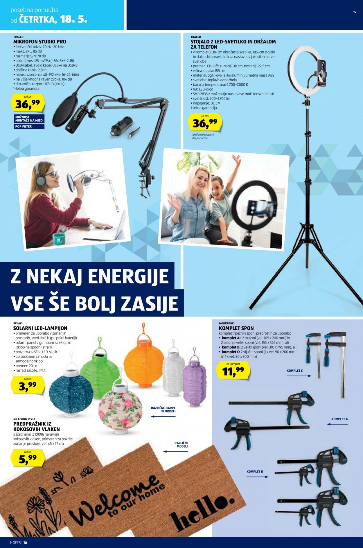 Hofer katalog - 11.5.2023 - 20.5.2023. Stran 16